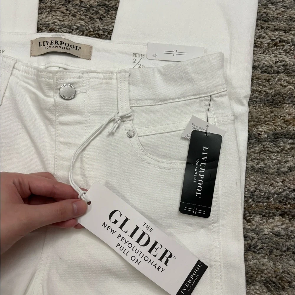 Liverpool Glider Cropped Pull-On Jeans Sz 2/26P NWT | Liverpool Pull-On Cropped- - Picture 6 of 15